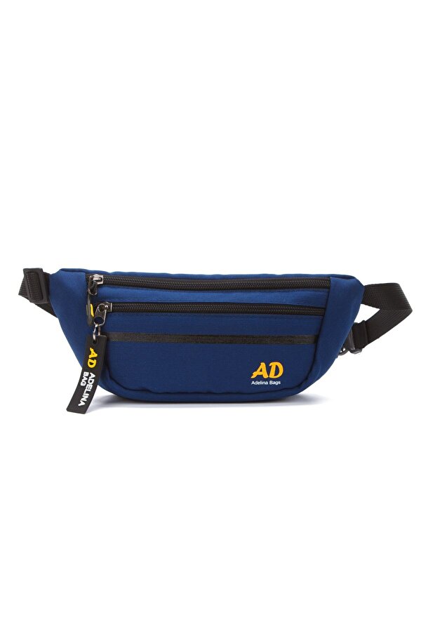 Adelina Bags Unisex Çapraz Askılı Telefon Bölmeli Bel ve Omuz Çantası Anahtarlık Detaylı