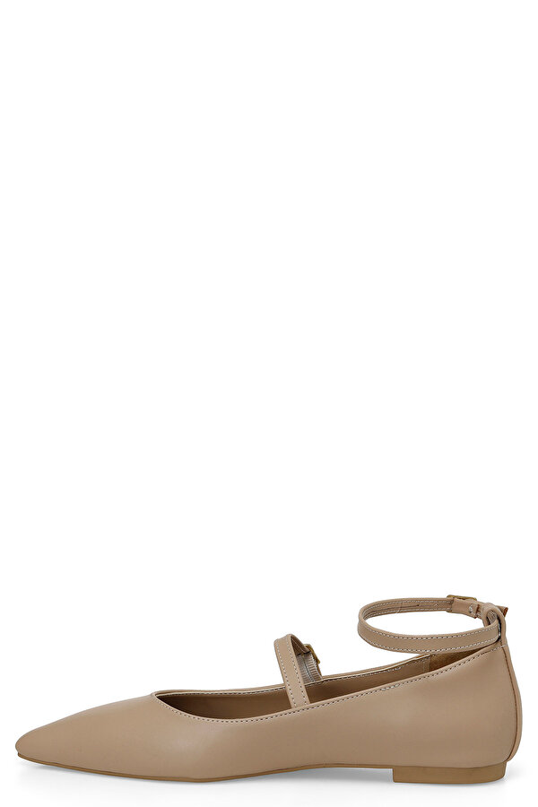 Butigo LUCIA 4PR Bej Kadın Babet