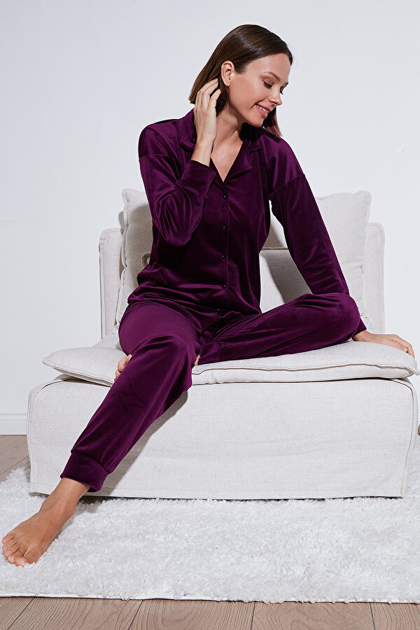 Lela Bayan Pijama Takımı 6097110 MOR