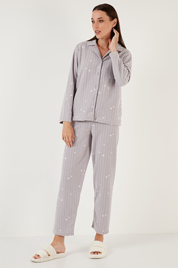 Lela Bayan Pijama Takımı 6571009W4 GRİ