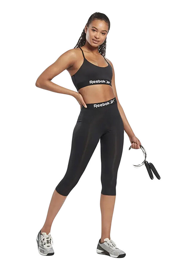 Reebok WOR Commercial Capr BLACK Woman 062