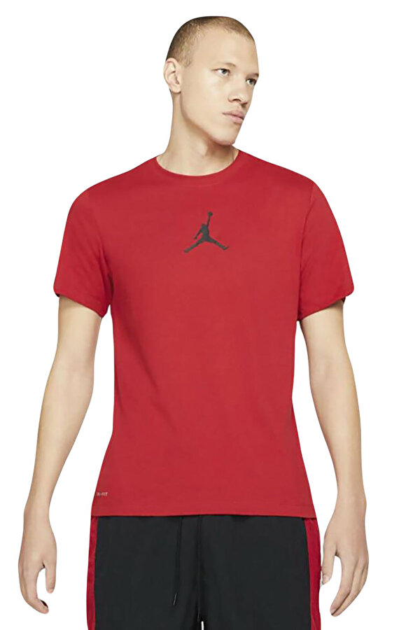 Nike M J Jumpman Dfct Ss Crew Красный Мужчина Футболка
