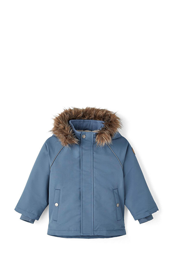 Name It NMMSNOW05 JACKET SOLID Mavi Erkek Çocuk Mont