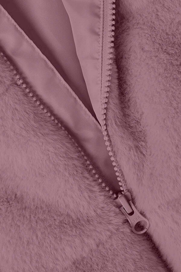 Name It NMFMOSA FAKE FUR JACKET Mor Kız Çocuk Mont