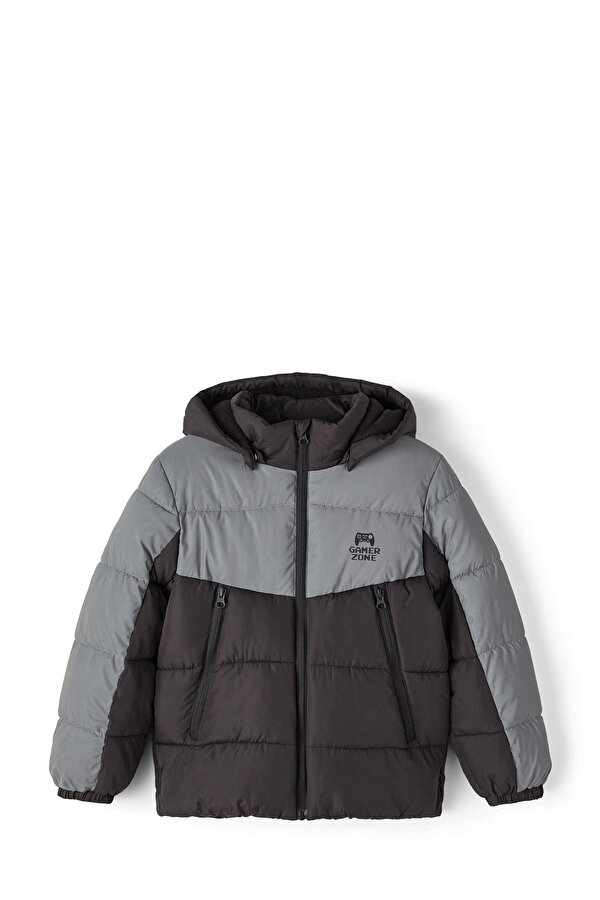Name It NKMMARCUS PUFFER JACKET Siyah Erkek Çocuk Mont