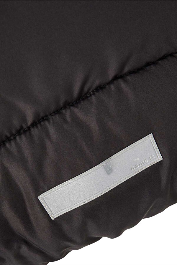 Name It NKMMARCUS PUFFER JACKET Siyah Erkek Çocuk Mont
