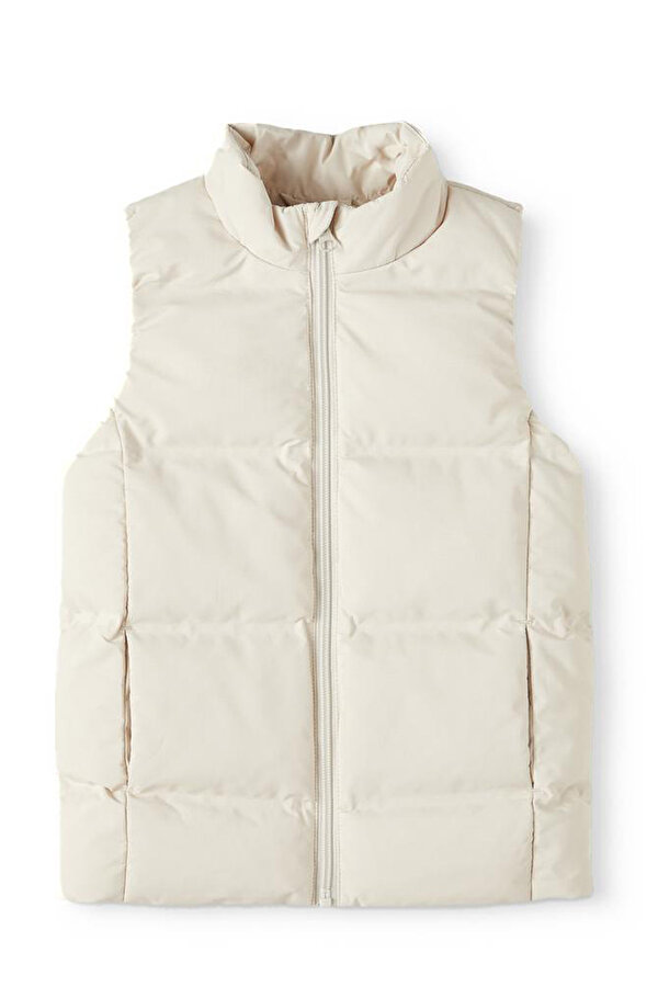 Name It NMFMELLOW LONG PUFFER Bej Kız Çocuk Yelek