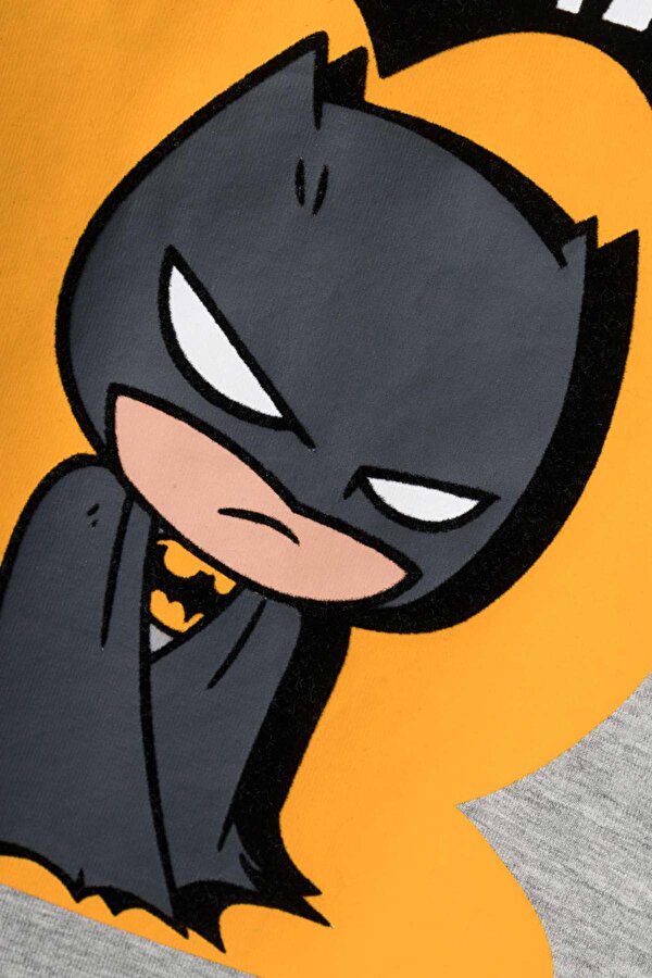 Name It NMMSKYLAR SUPERFRIENDS GRI Erkek Çocuk Kısa Kol T-Shirt