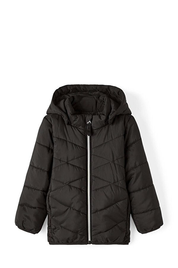 Name It NMFMEMPHIS JACKET  PB Siyah Kız Çocuk Mont