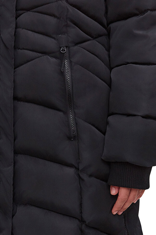 REEBOK Clothing Reebok Ladies Woven Long Puffer Черный