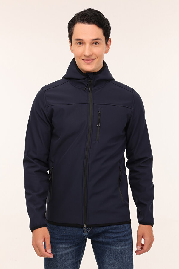 Kinetix ML BASIC SOFTSHELL 4PR Lacivert Erkek Softshell