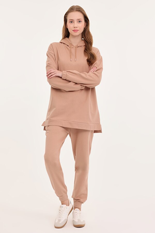 Kinetix WL CLAUDIA 17MS418 4PR Camel Kadın Sweatshirt
