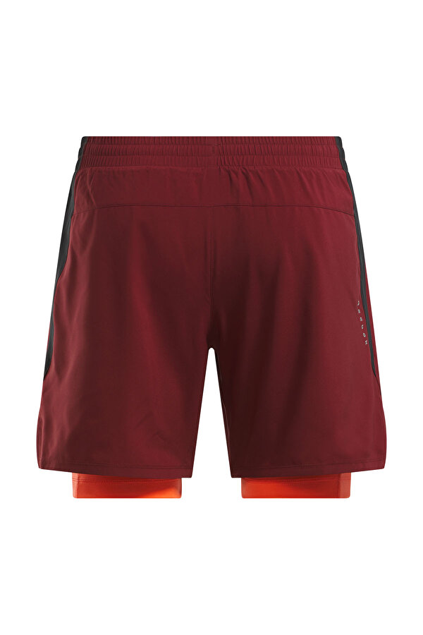 REEBOK Clothing Reebok Running 2-1 Short Бордовый
