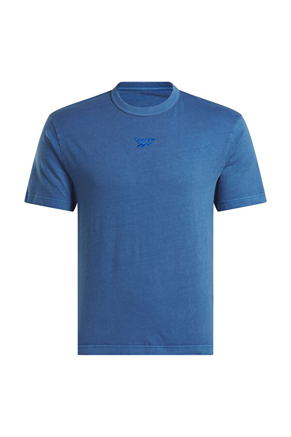 Reebok RI WASHED TEE SAX Man Sleeve T-Sh