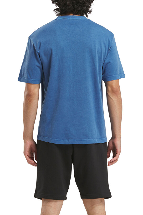 Reebok RI WASHED TEE SAX Man Sleeve T-Sh
