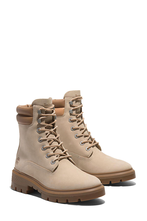 Timberland Cortina Valley MID LACE U Bej Kadın Günlük Bot
