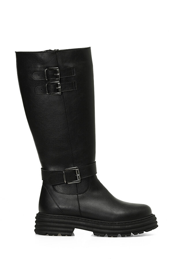 Butigo 24K-695 4PR Siyah Kadın Çizme