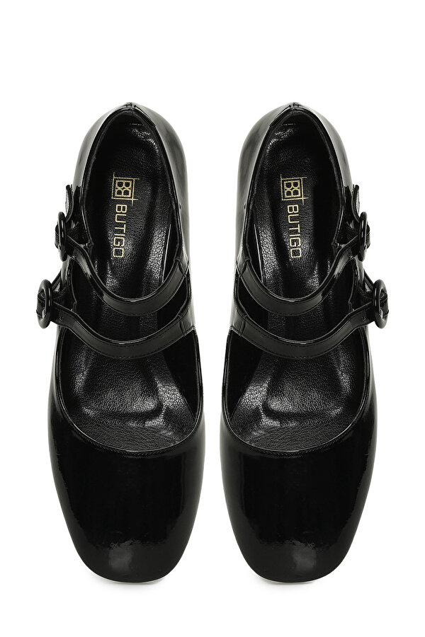 Butigo 24K-540 4PR Siyah Kadın Topuklu Ayakkabı