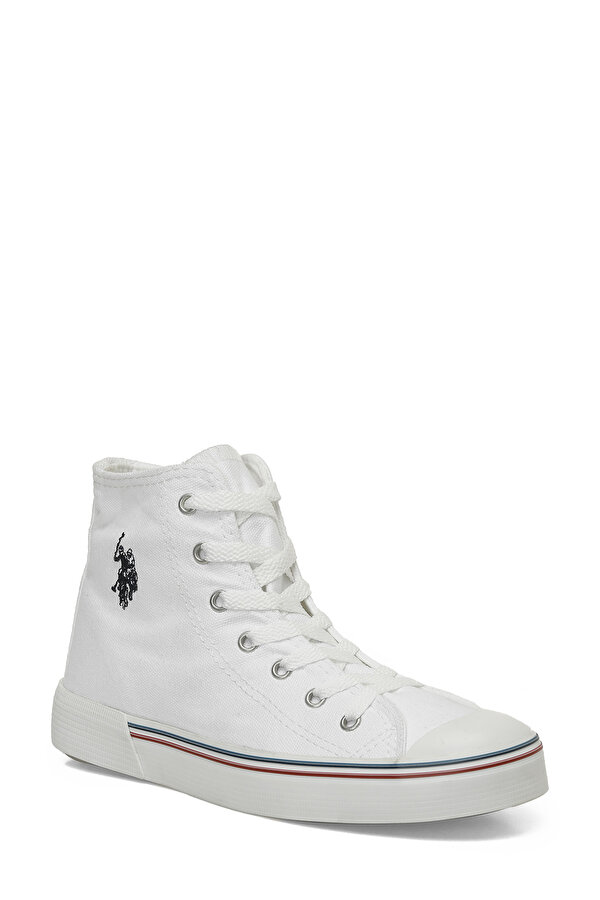 U.S. Polo Assn. PENELOPE HIGH 5FX Beyaz Kadın Sneaker