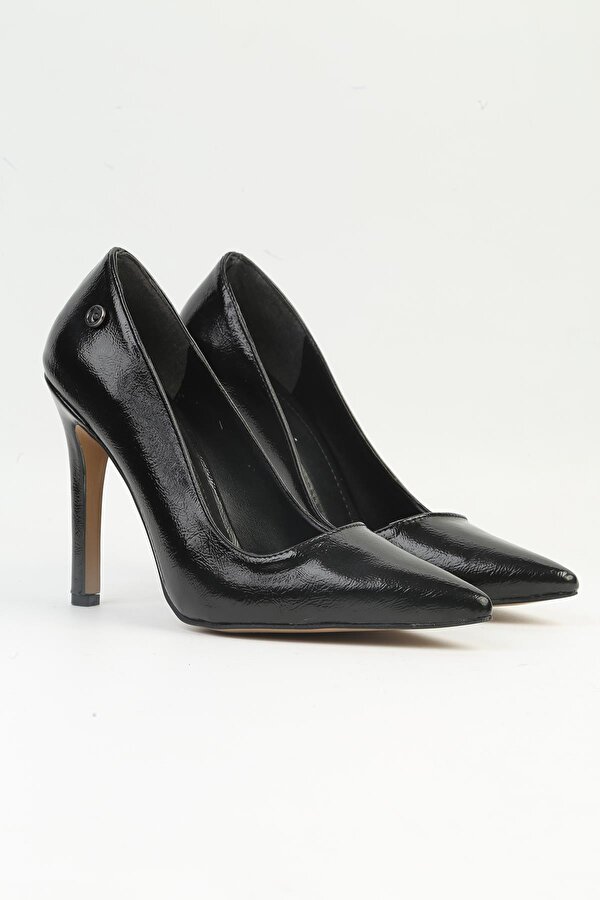 Pierre Cardin | PC-54053 Kadın Siyah Topuklu Ayakkabı