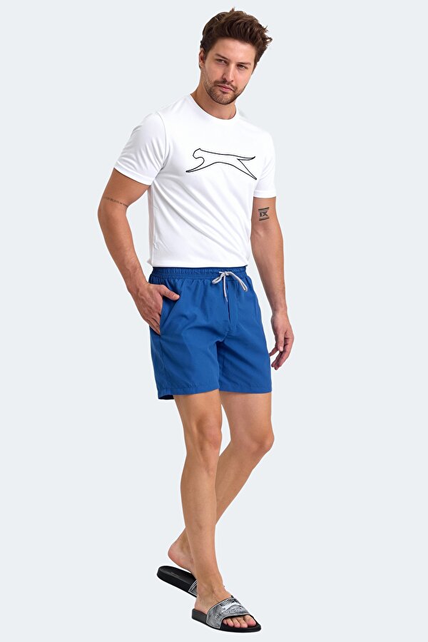 Slazenger KALIDAS Erkek Şort Saks Mavi