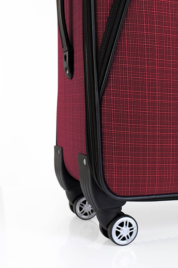 Louisiana Polo Kabin (KÜÇÜK) Boy 4 Teker Kumaş Valiz Bordo 1081