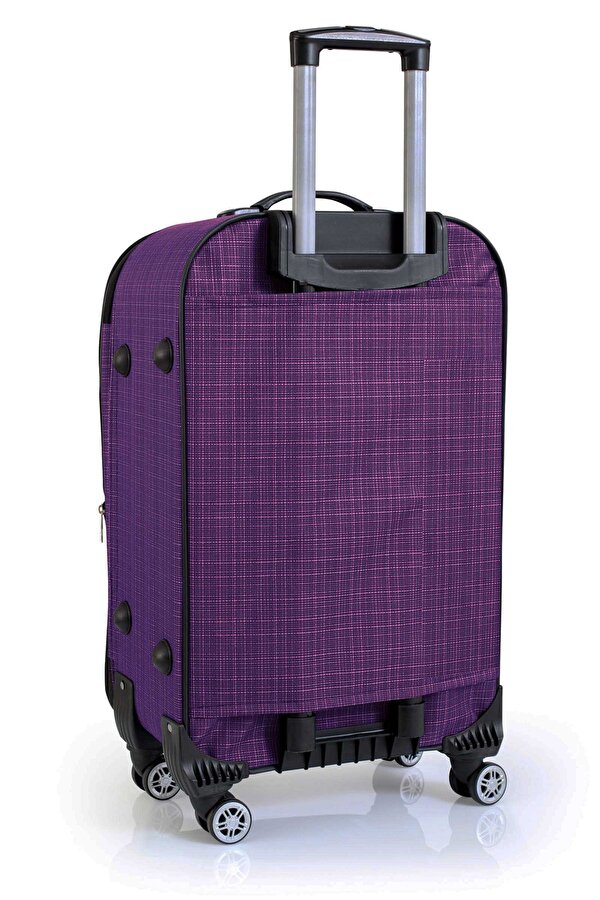 Louisiana Polo Kabin (KÜÇÜK) Boy 4 Teker Kumaş Valiz Mor 1081