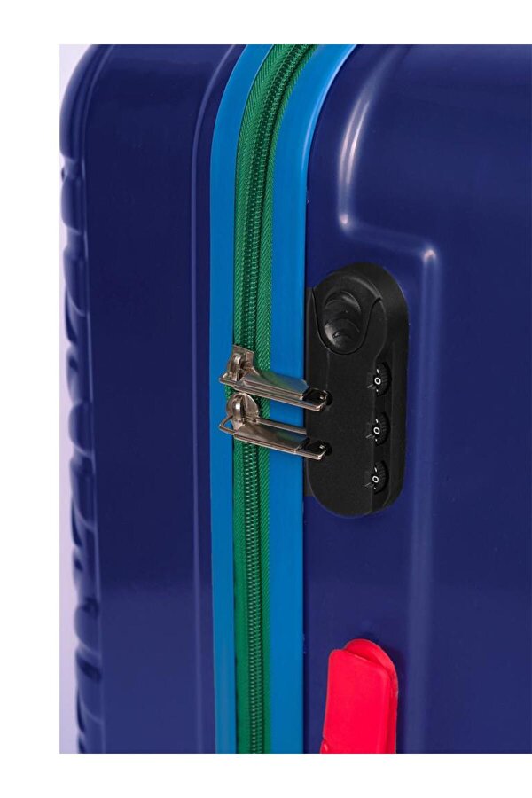 Louisiana Polo Kabin Boy %100 Polikarbon Valiz 4x2 Teker Lacivert 1089