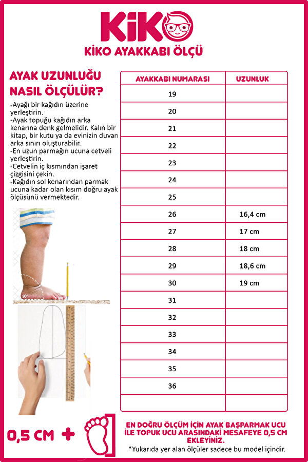 Kiko Kids Homer Fermuarlı Kız Çocuk Günlük Bot Ayakkabı Kırmızı