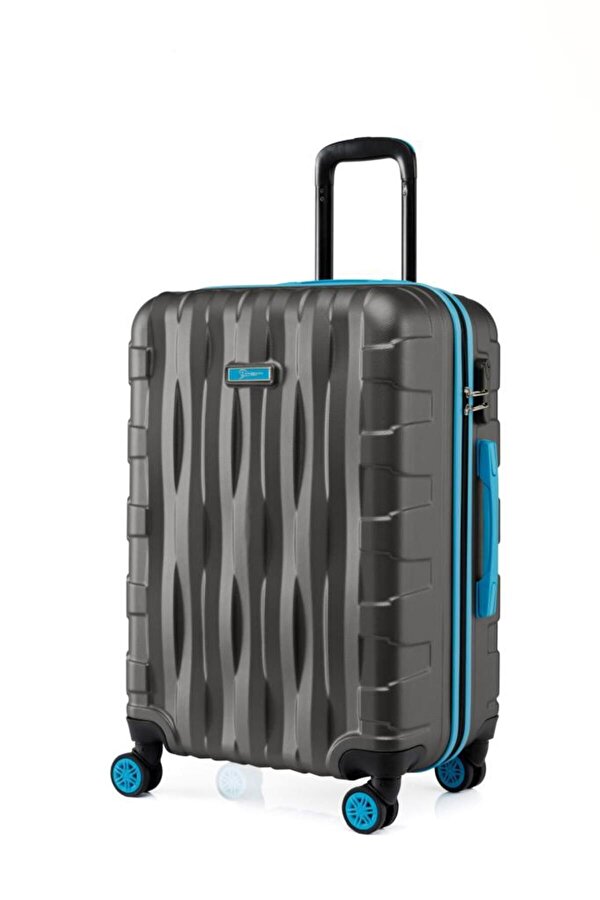 Louisiana Polo 2'li Valiz Seti Büyük Boy - Orta Boy Antrasit 1167