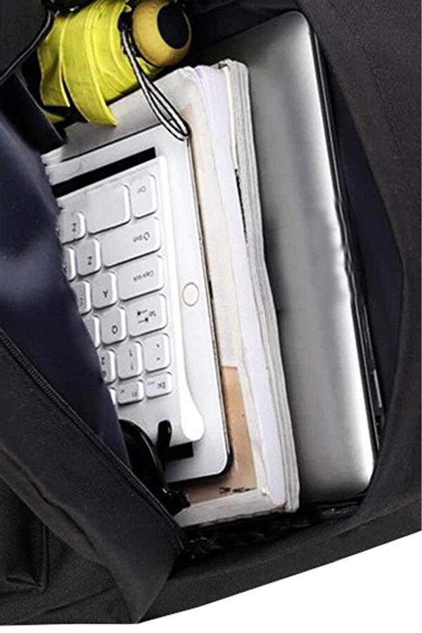 Louisiana Polo Laptop Bölmeli Okul Çantası Hey!!! Siyah Sarı 1525