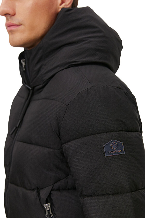 LUMBERJACK Clothing Lumberjack Hoodie Padded Jacket Черный