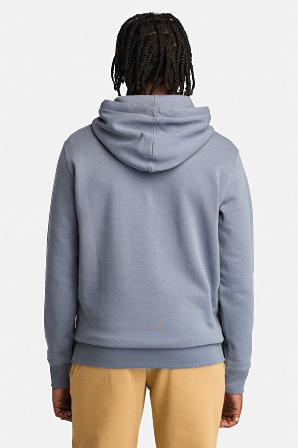 Timberland KENNEBEC RIVER Linear Log Gri Erkek Sweatshirt
