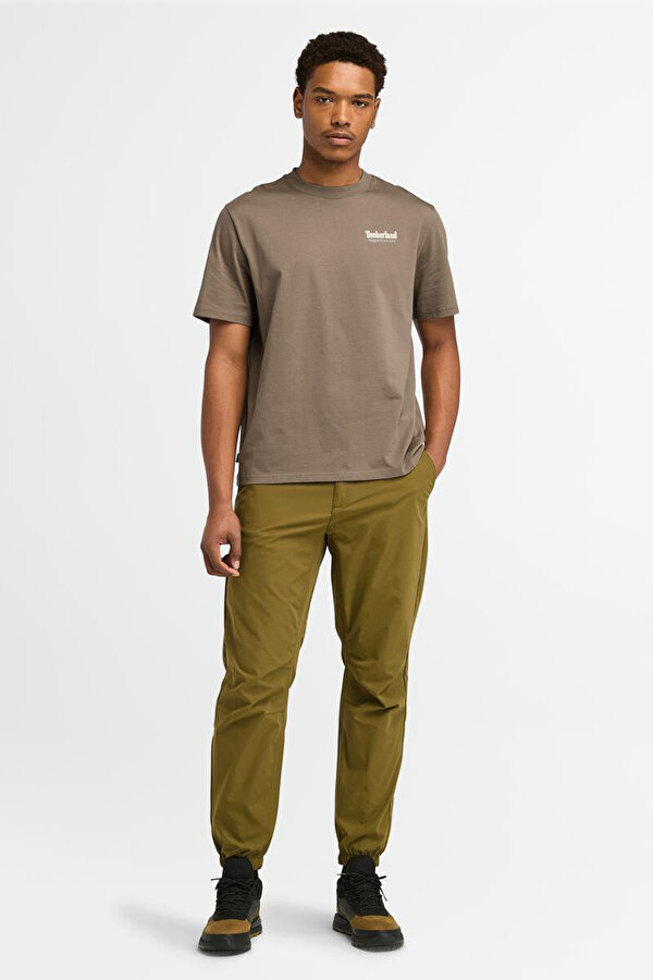 Timberland Rugged Active Gear Back G Vizon Erkek Kısa Kol T-Shirt