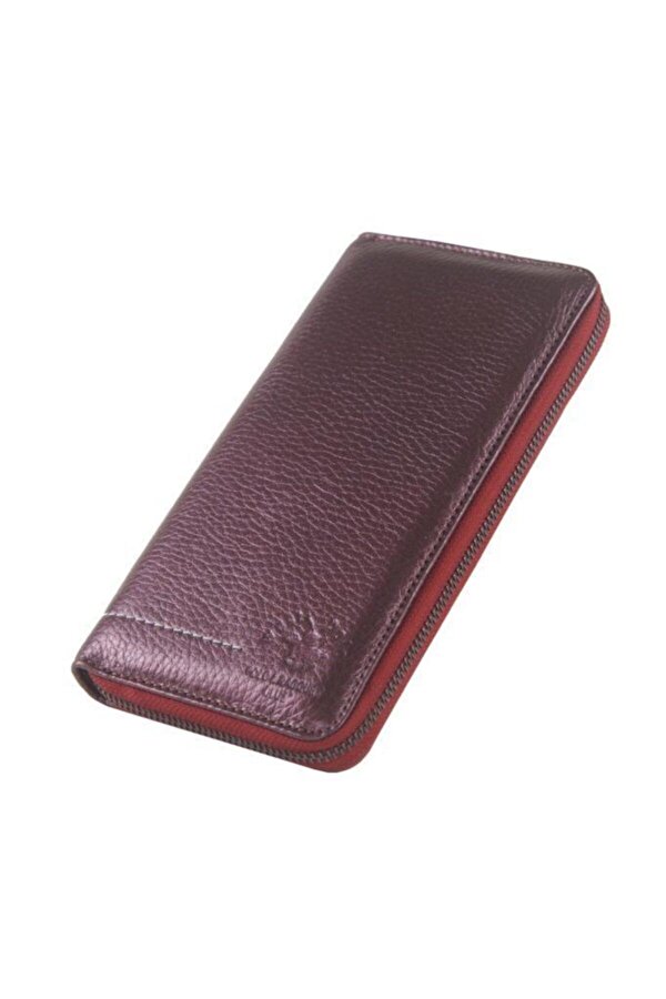 WEST POLO Hakiki Deri Bordo 851
