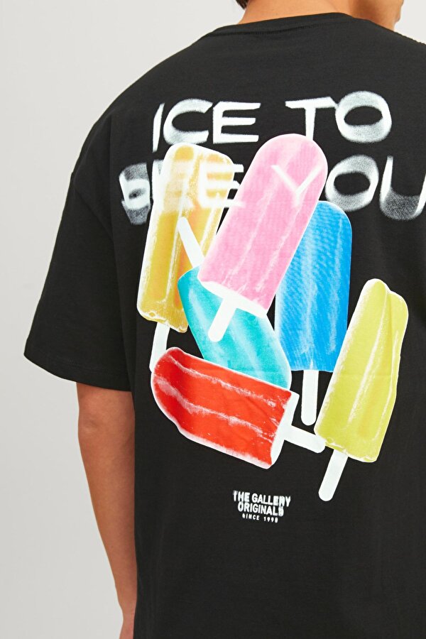 Jack & Jones 12256926 Jorfruttı Tee Ss Crew Neck Tg Ss Erkek T-Shirt