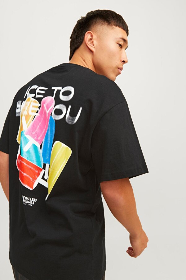 Jack & Jones 12256926 Jorfruttı Tee Ss Crew Neck Tg Ss Erkek T-Shirt