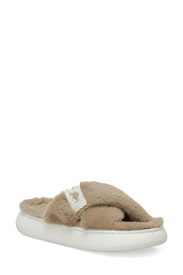 BONNIE 4PR Bej Kadın Ev Terliği - Görsel 3