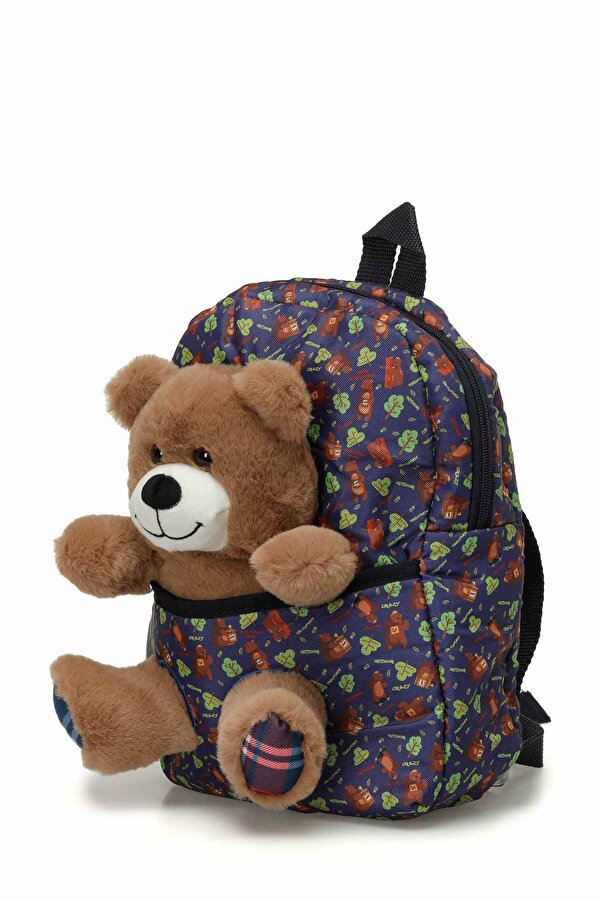 Kinetix Oyuncak DTY Ted BPCK 4PR Çok Renkli Erkek Çocuk Peluş Çanta