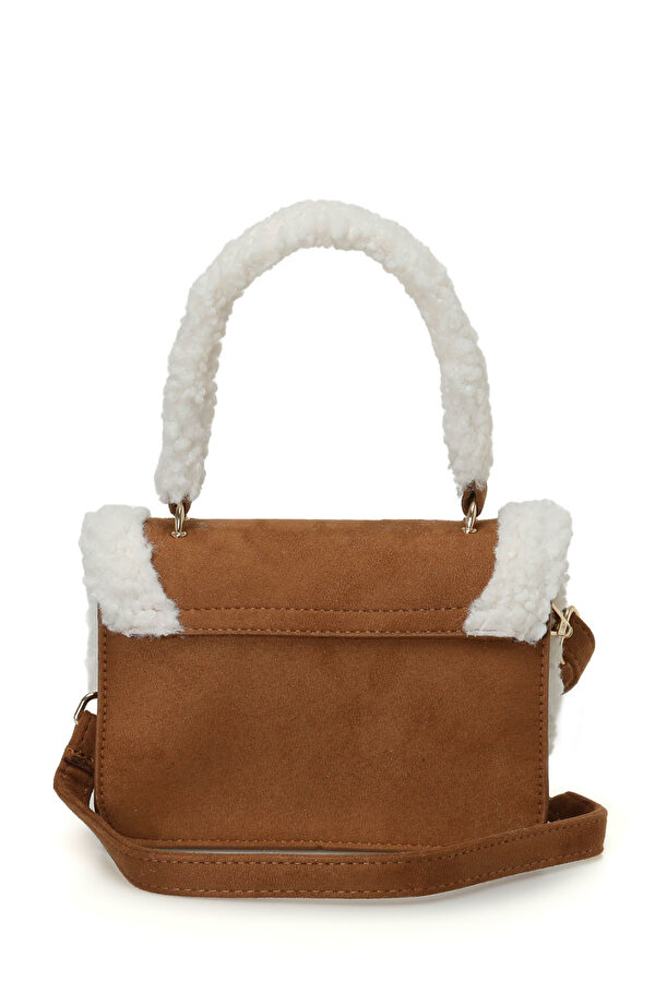 Butigo SUET FUR DTY EL 4PR Taba Kadın El Çantası