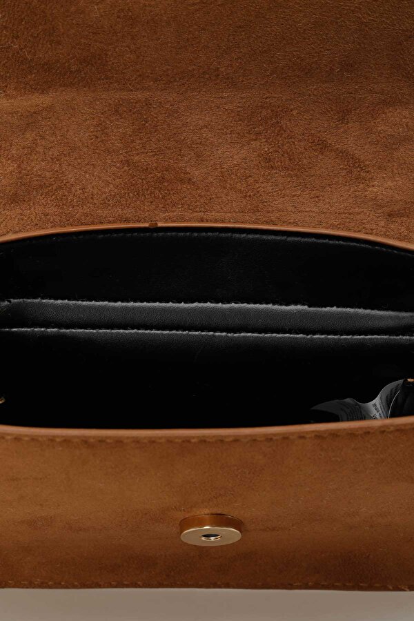 Butigo SUET FUR DTY EL 4PR Taba Kadın El Çantası