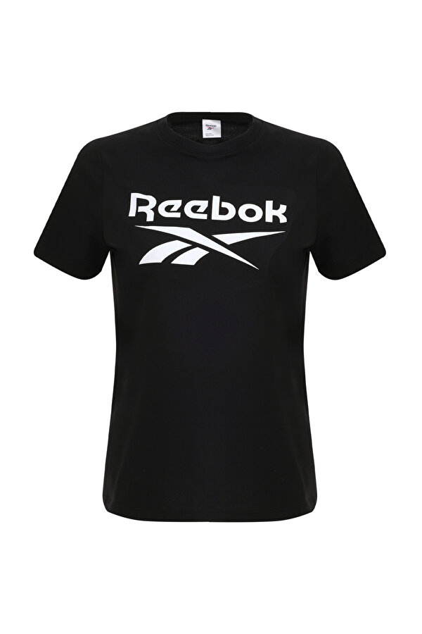 Reebok RI BL T-SHIRT Siyah Kadın Kısa Kol T-Shirt