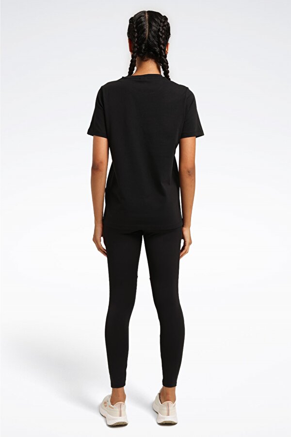 Reebok RI BL T-SHIRT Siyah Kadın Kısa Kol T-Shirt