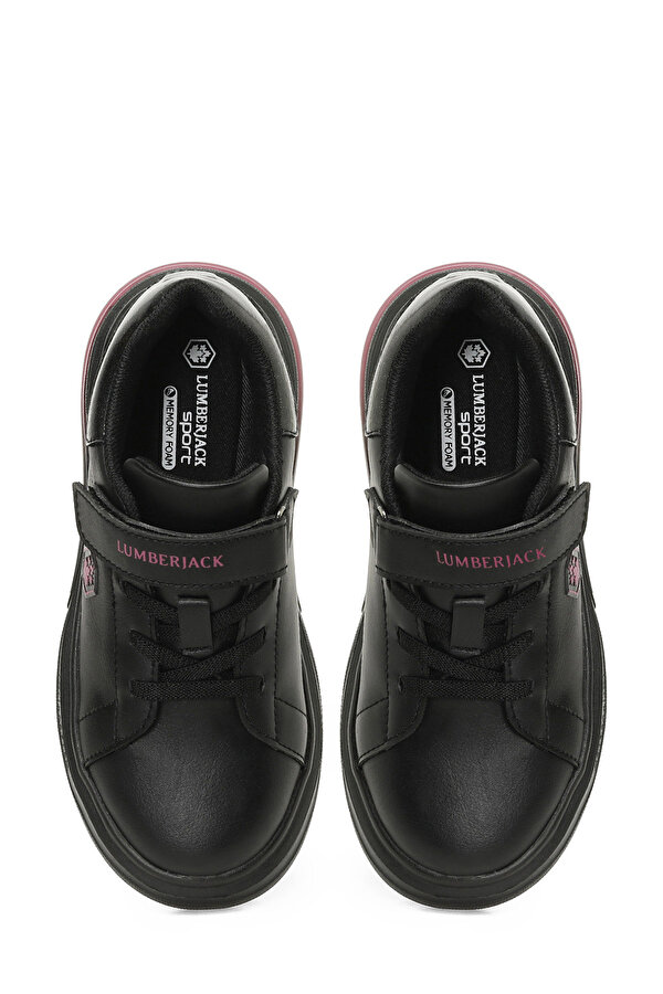 POLI 4PR Siyah Kız Çocuk Sneaker - Görsel 5