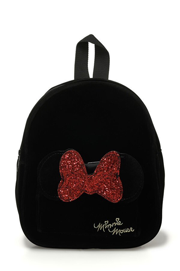 Minnie Mouse VELVET MINNIE BPCK 4PR Siyah Kız Çocuk Sırt Çantası