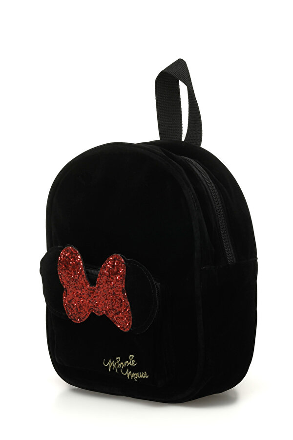 Minnie Mouse VELVET MINNIE BPCK 4PR Siyah Kız Çocuk Sırt Çantası