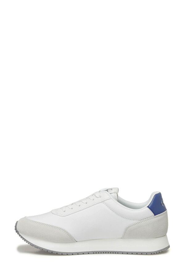 Calvin Klein RETRO RUNNER LOW MIX MTL Beyaz Erkek Sneaker