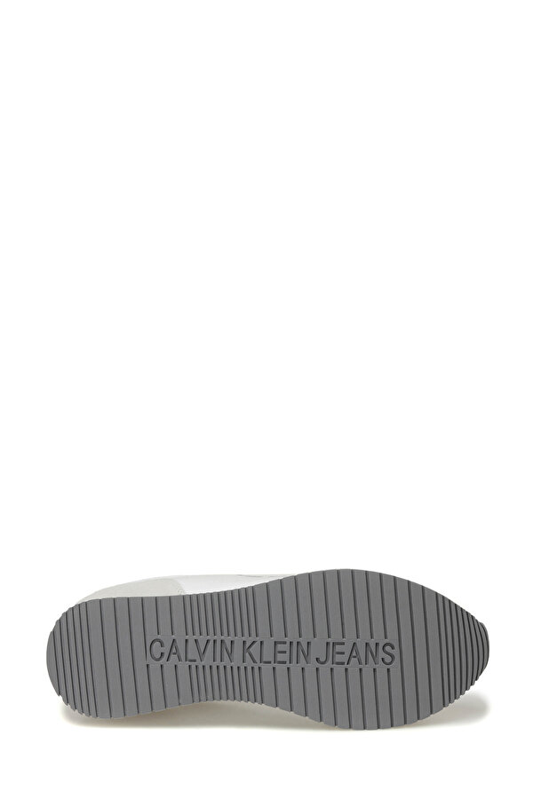 Calvin Klein RETRO RUNNER LOW MIX MTL Beyaz Erkek Sneaker