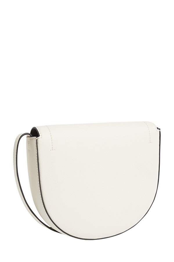 Calvin Klein 'MINIMAL MONOGRAM SADDLE2 Bej Kadın Omuz Çantası