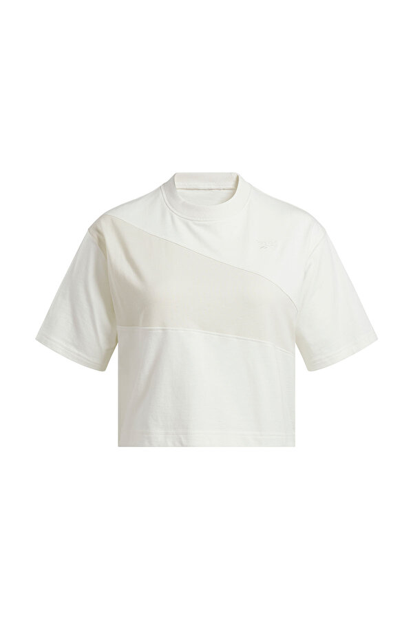 Reebok Ae Vector Top Экрю Женщина Футболка